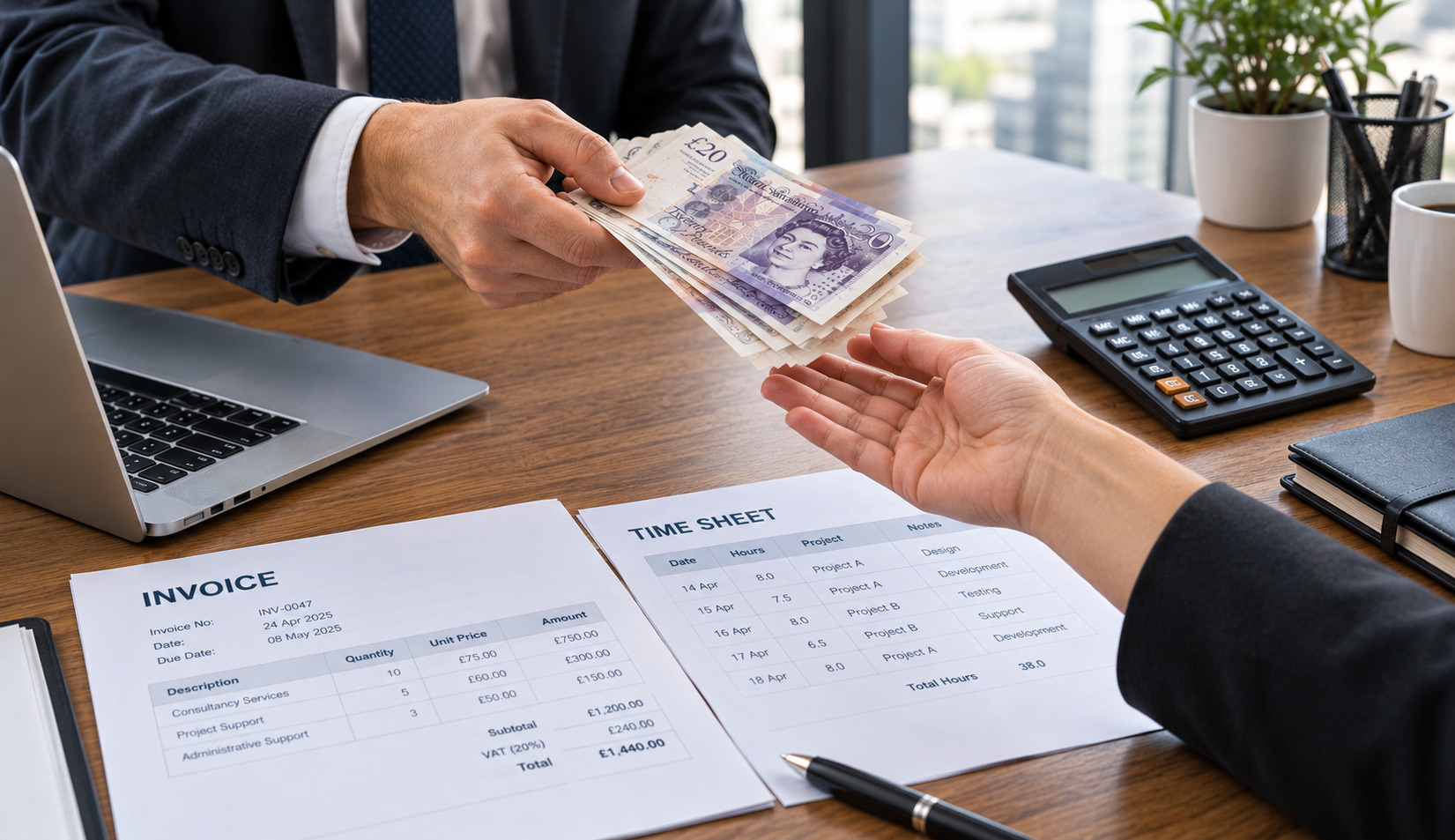 Payroll for employers and contractors